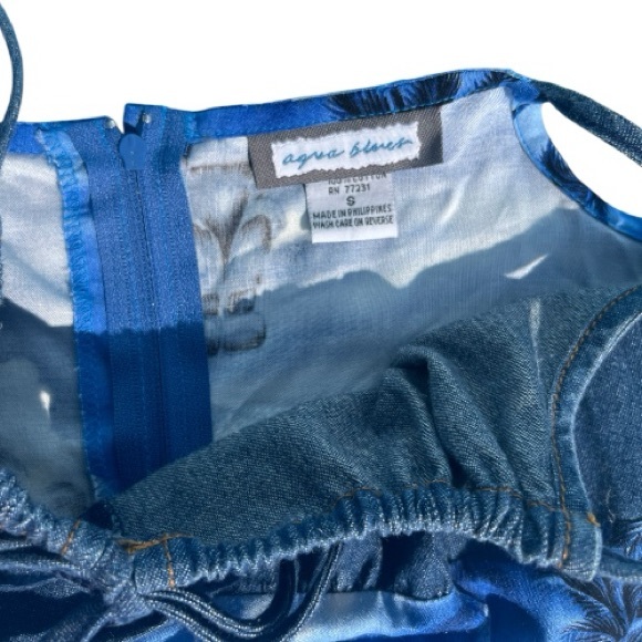 Tropical Vintage y2k Spaghetti Strap Dress - Picture 4 of 6